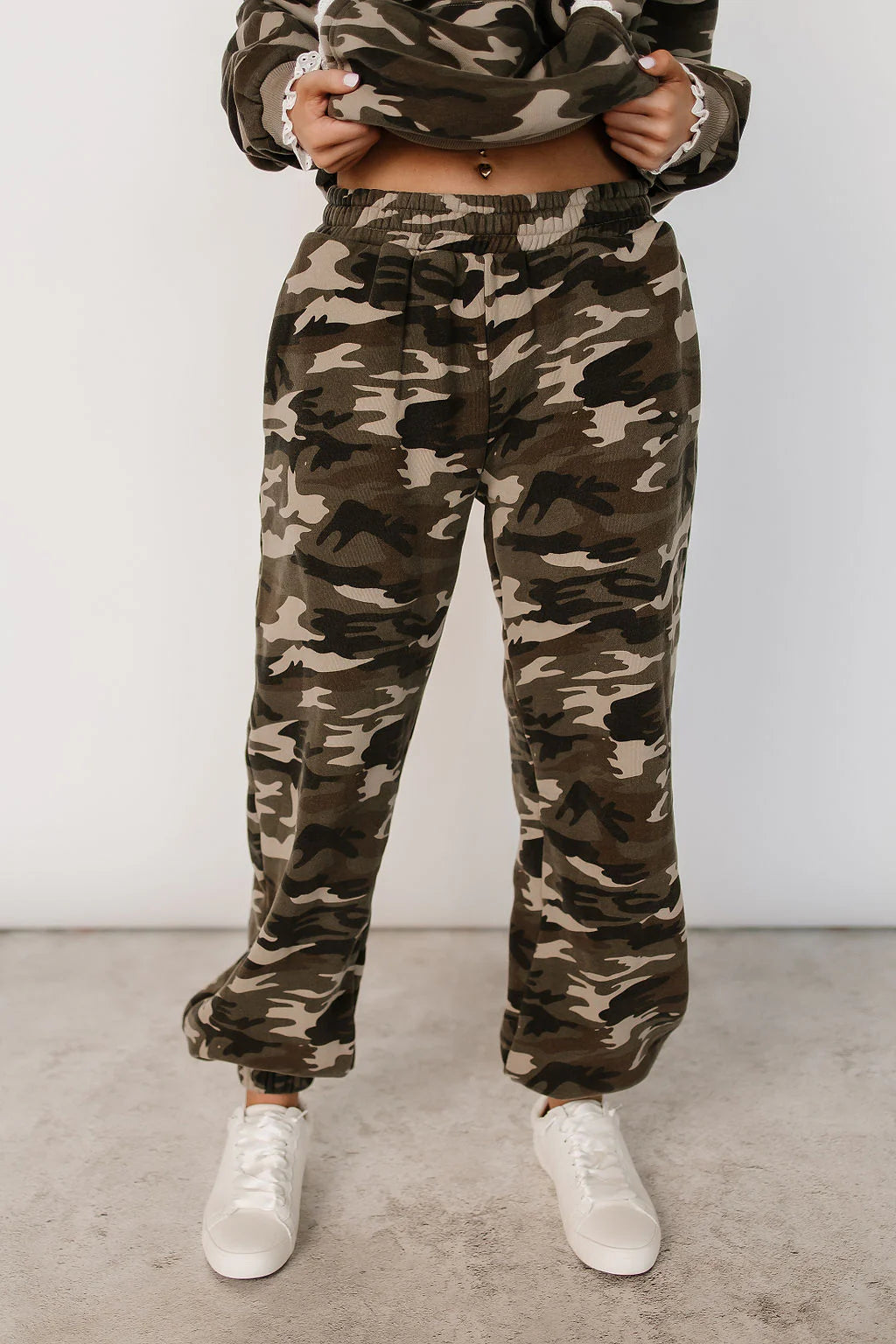 Camo Lace Ampersand Comfort Zone Joggers