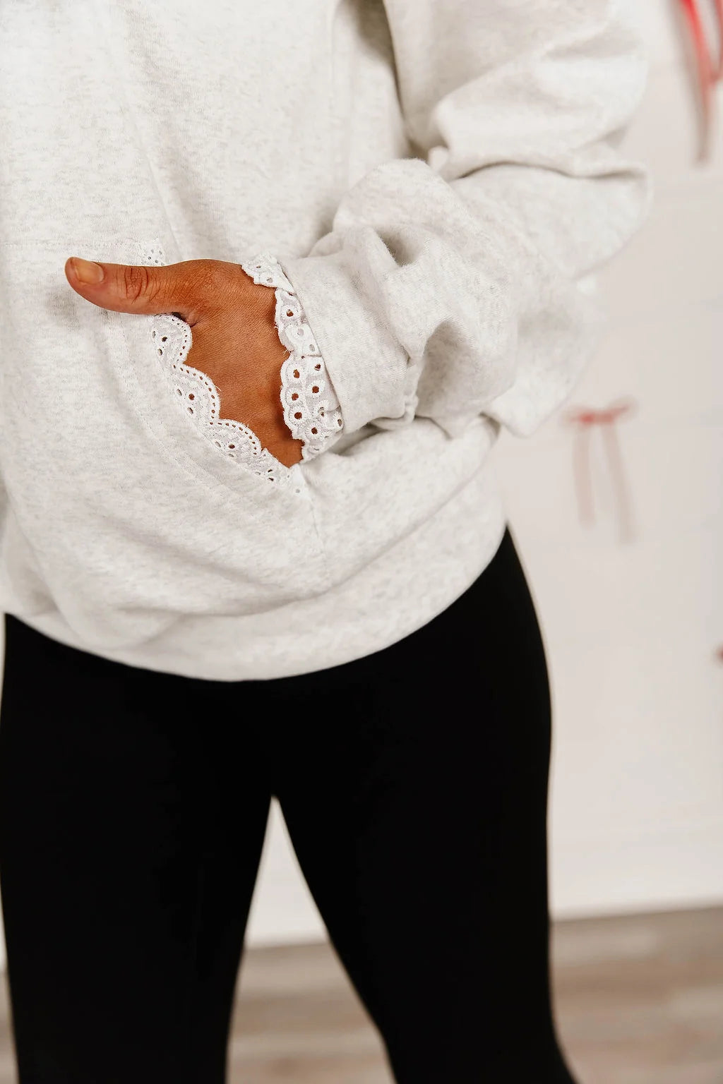 With A Bow Ampersand University Hoodie *PREORDER*