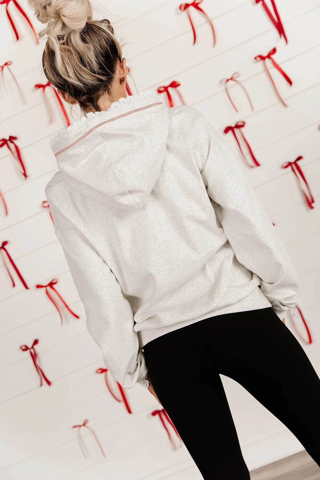 With A Bow Ampersand University Hoodie *PREORDER*