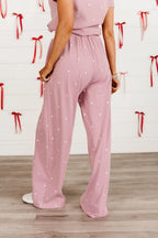 Crushworthy Pink Ampersand 24/7 Pants *PREORDER*