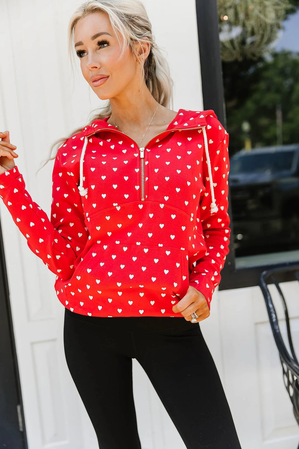 Heart of Gold Ampersand HalfZip Sweatshirt *PREORDER*