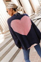 True Love Ampersand Oversized Cardigan *PREORDER*