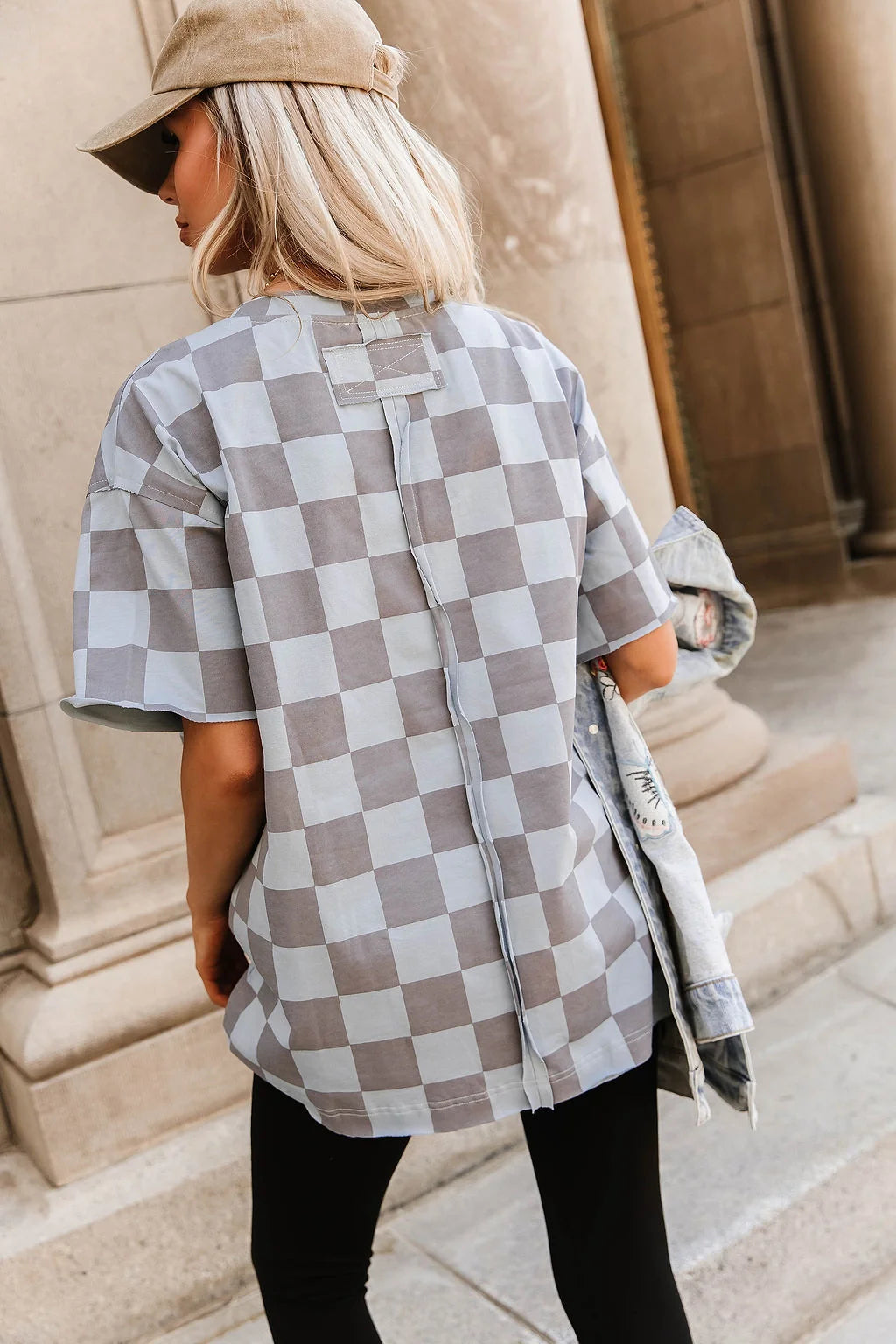 Check This Out Blue Ampersand Boyfriend Tee *PREORDER*