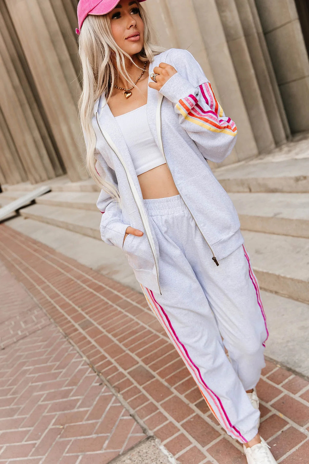 Sunbeam Stripe Ampersand Comfort Zone Joggers *PREORDER*