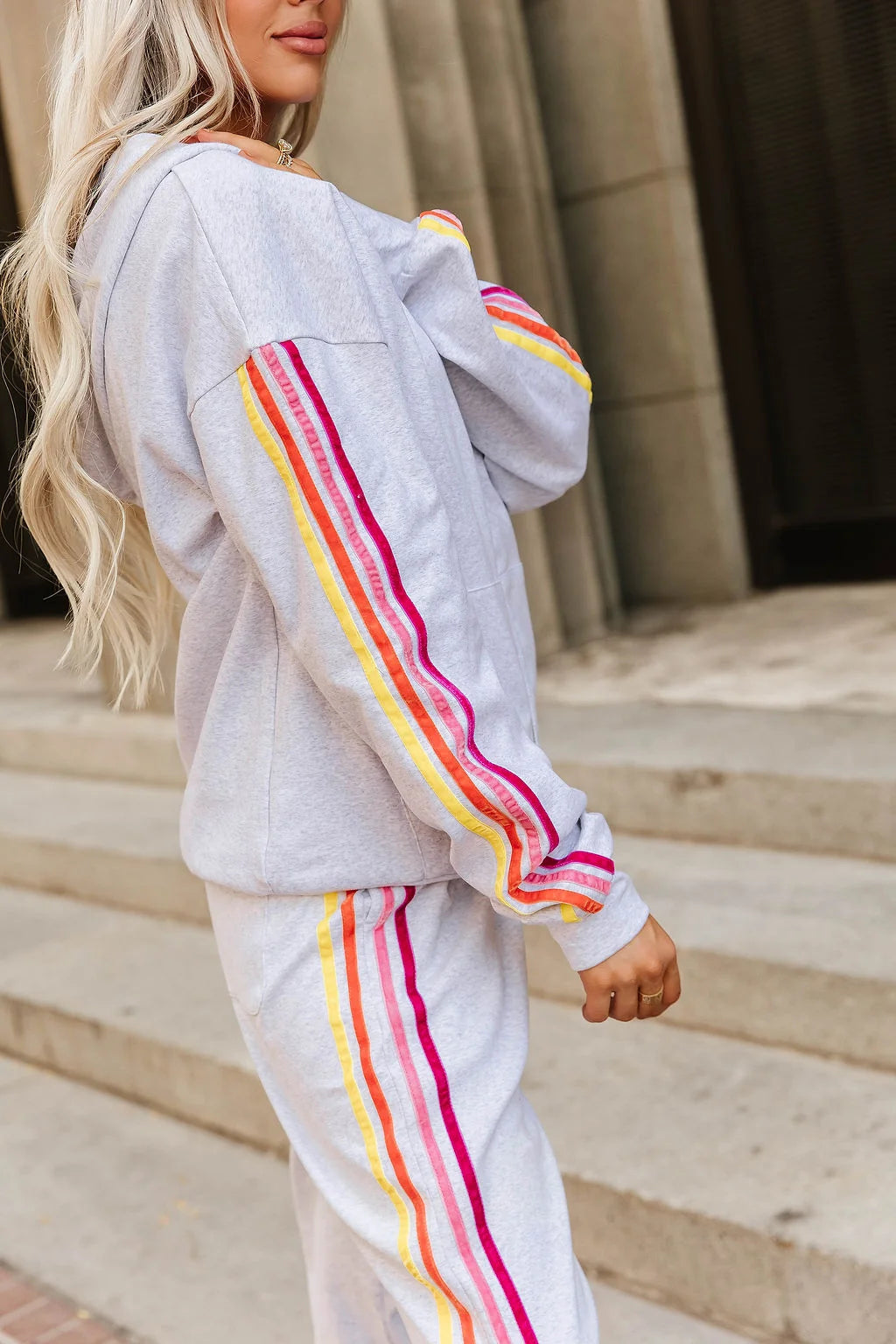 Sunbeam Stripe Ampersand Comfort Zone FullZip *PREORDER*