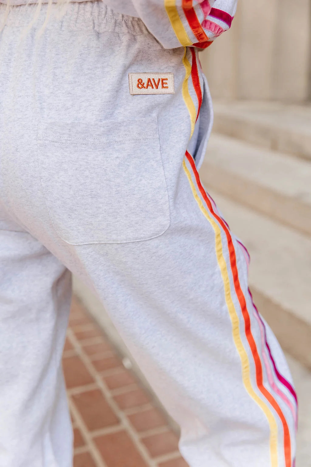 Sunbeam Stripe Ampersand Comfort Zone Joggers *PREORDER*