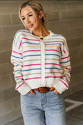 Bright Side Ampersand Cozy Knit Cardigan *PREORDER*