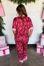 Christmas Morning Luxe PJ Set- Ornaments