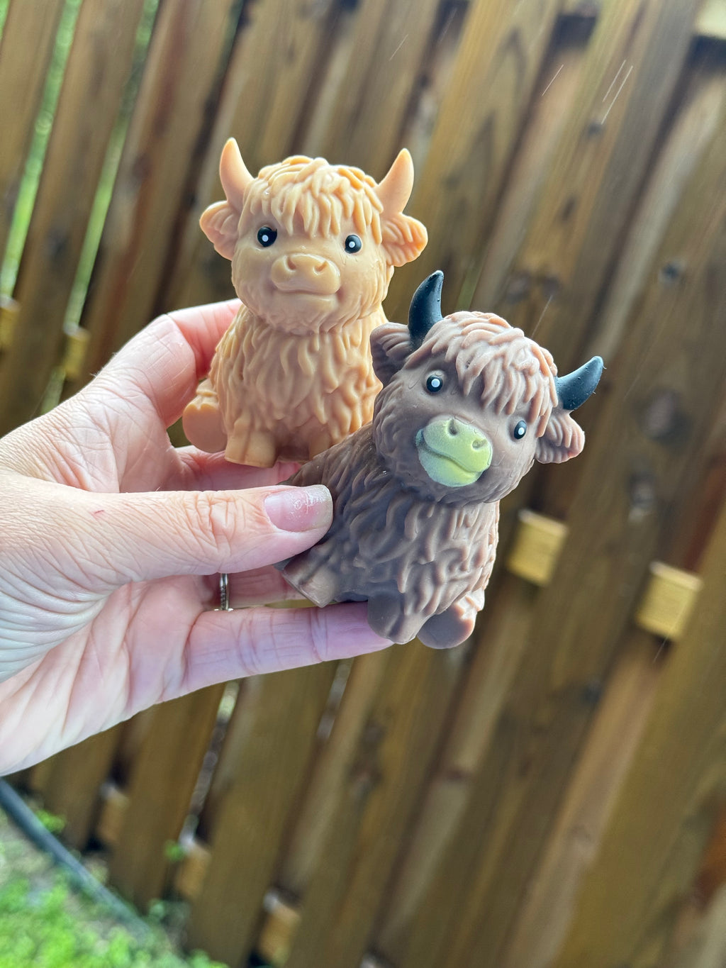 Neutral Squishy Highland Cows- 2 Colors