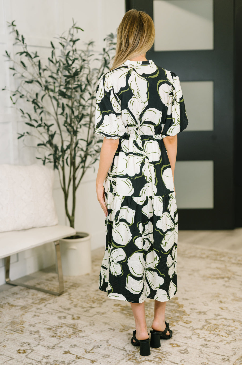 The Grace in Motion Midi Dress
