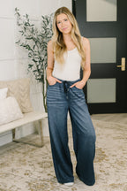 Ashley High Waist Palazzo Jean