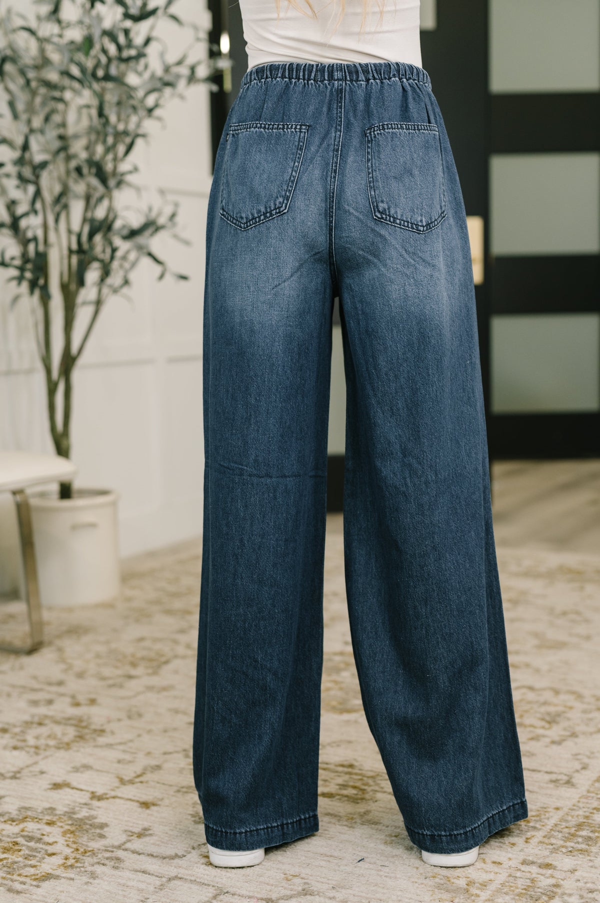 Ashley High Waist Palazzo Jean