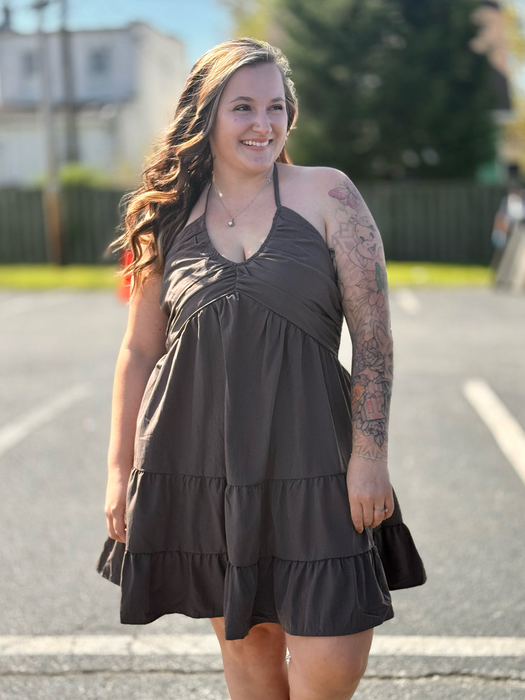 The Vacay Ready Halter Dress- 7 Colors
