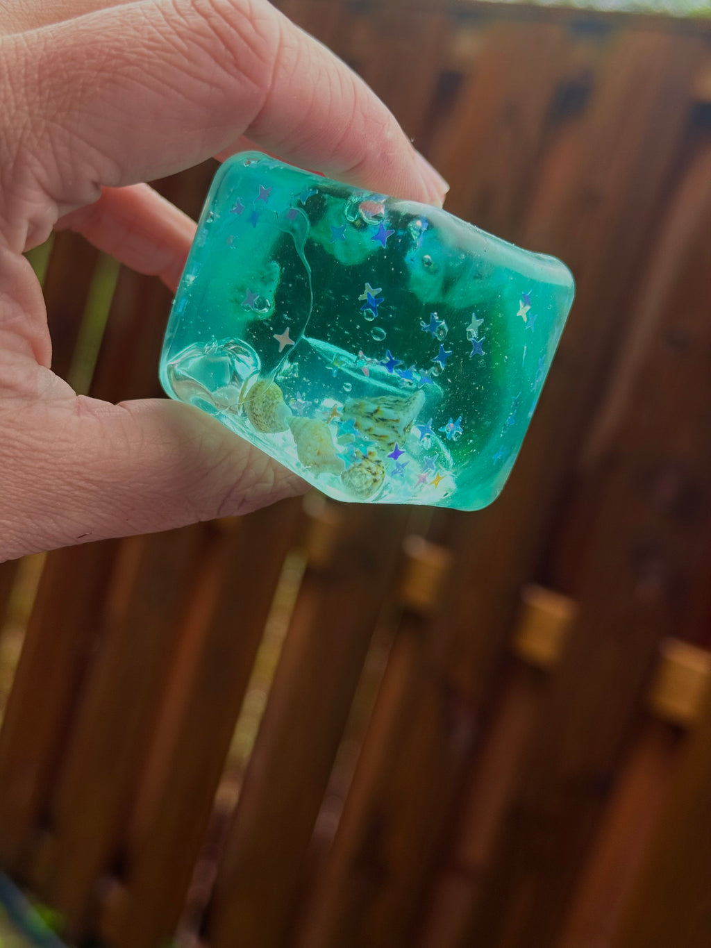 Seashell Cube Squishy
