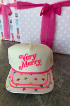 Holiday Hottie Trucker Hat- Very Merry