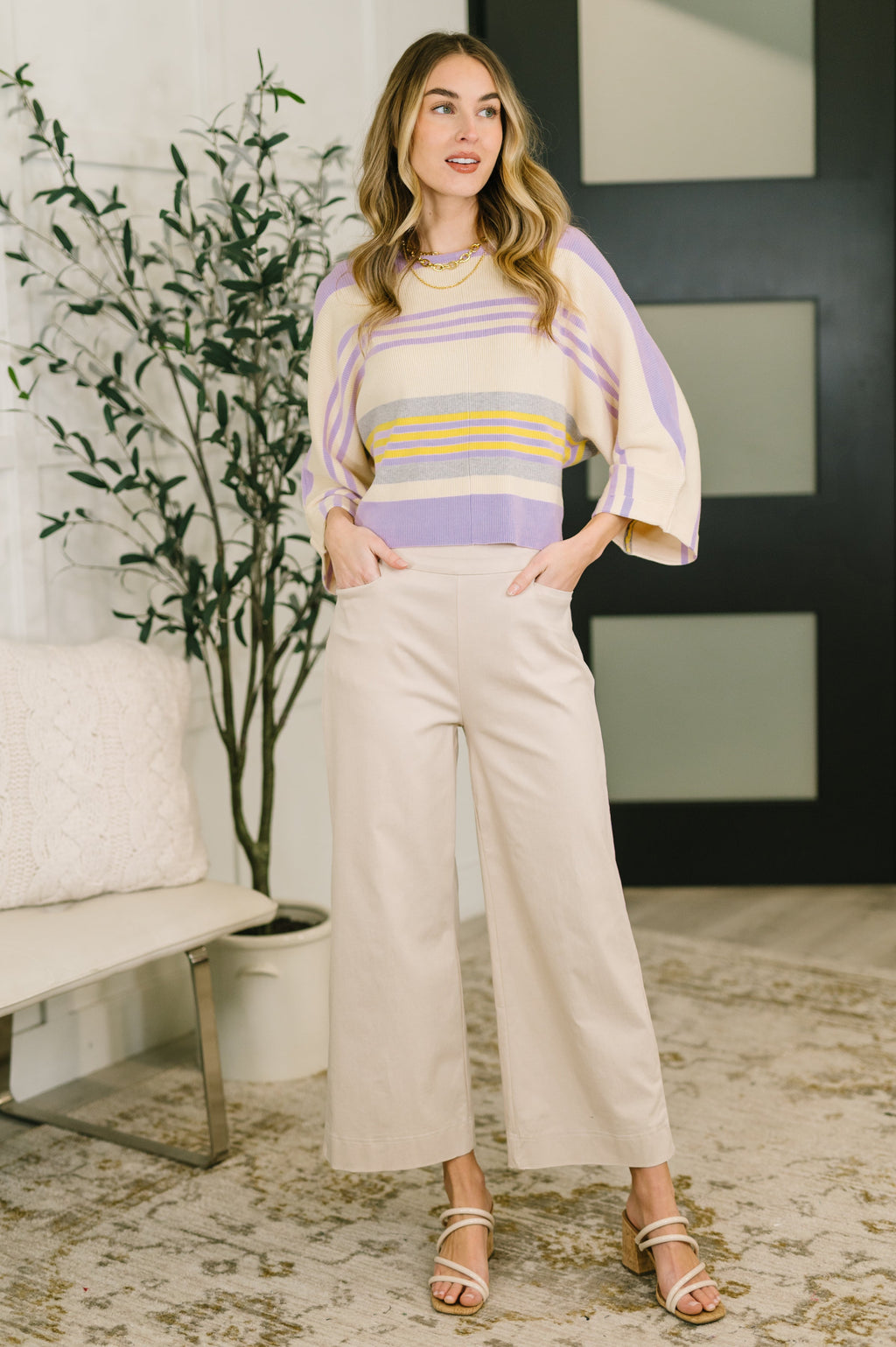 The Seam Detail Chic Top