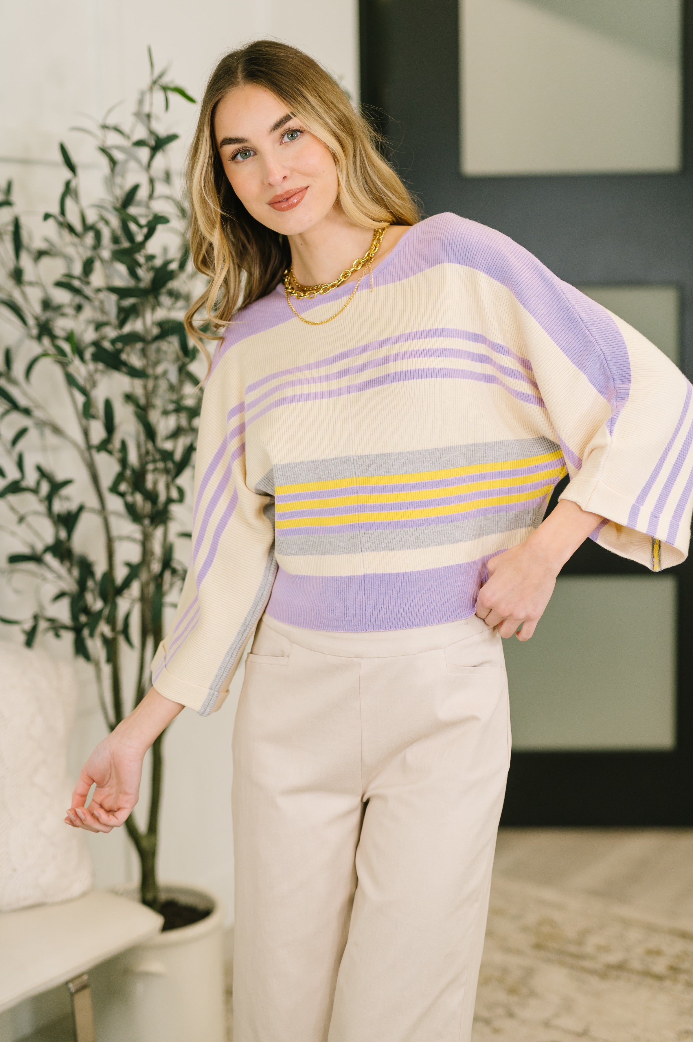 The Seam Detail Chic Top
