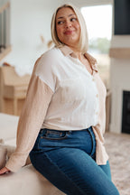 The Modern Classic Colorblock Top