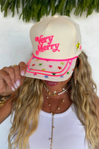 Holiday Hottie Trucker Hat- Very Merry
