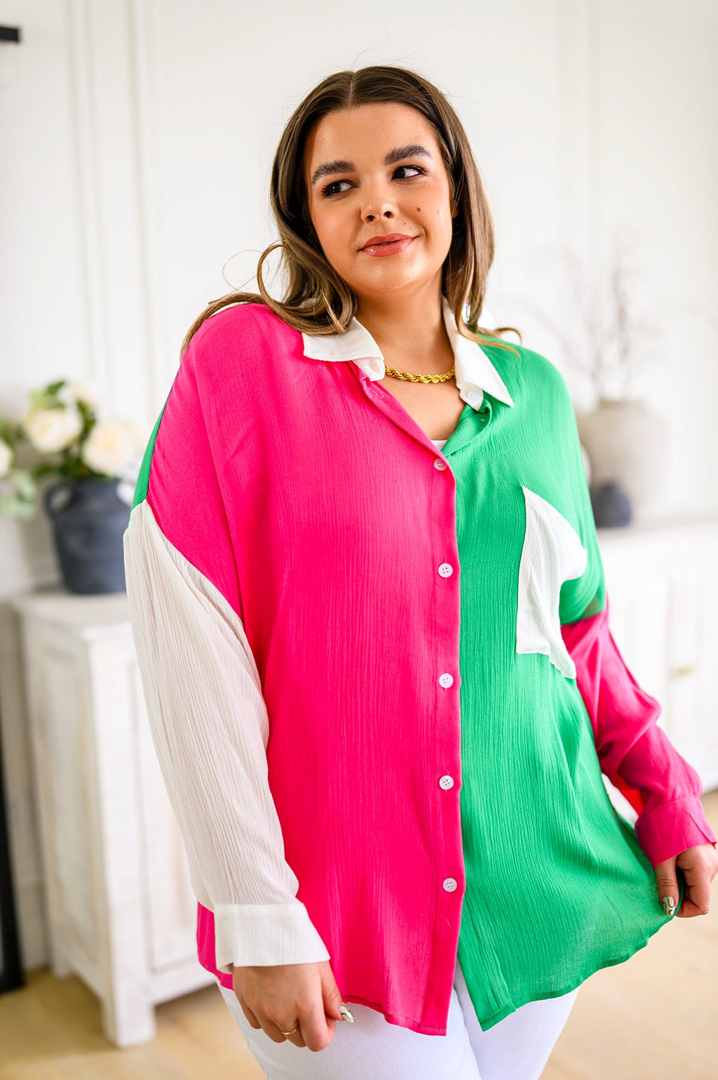 The Sweet Slice Button Up