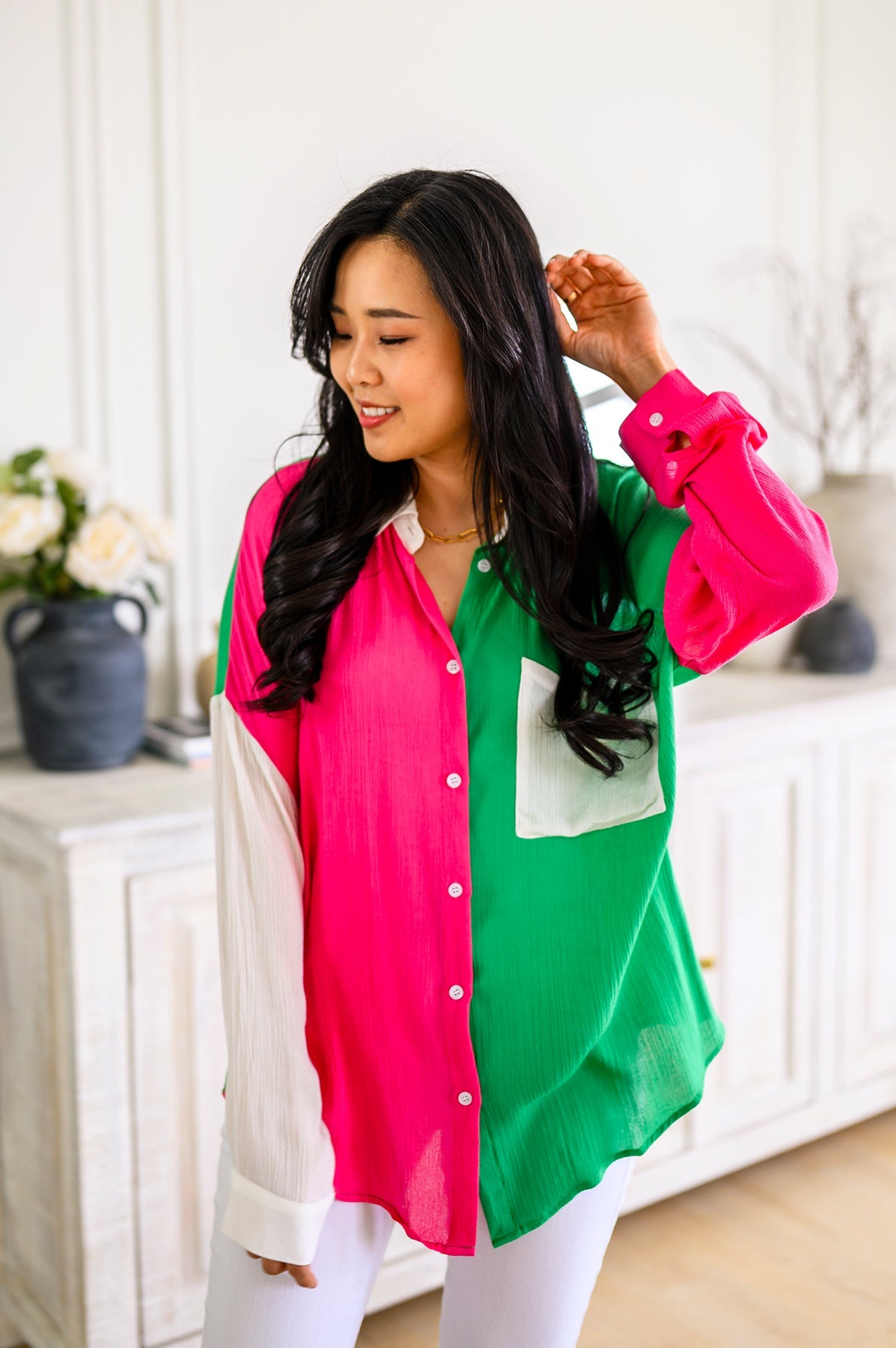 The Sweet Slice Button Up