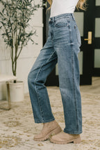 High Waist Straight Jean - Everyday Indigo