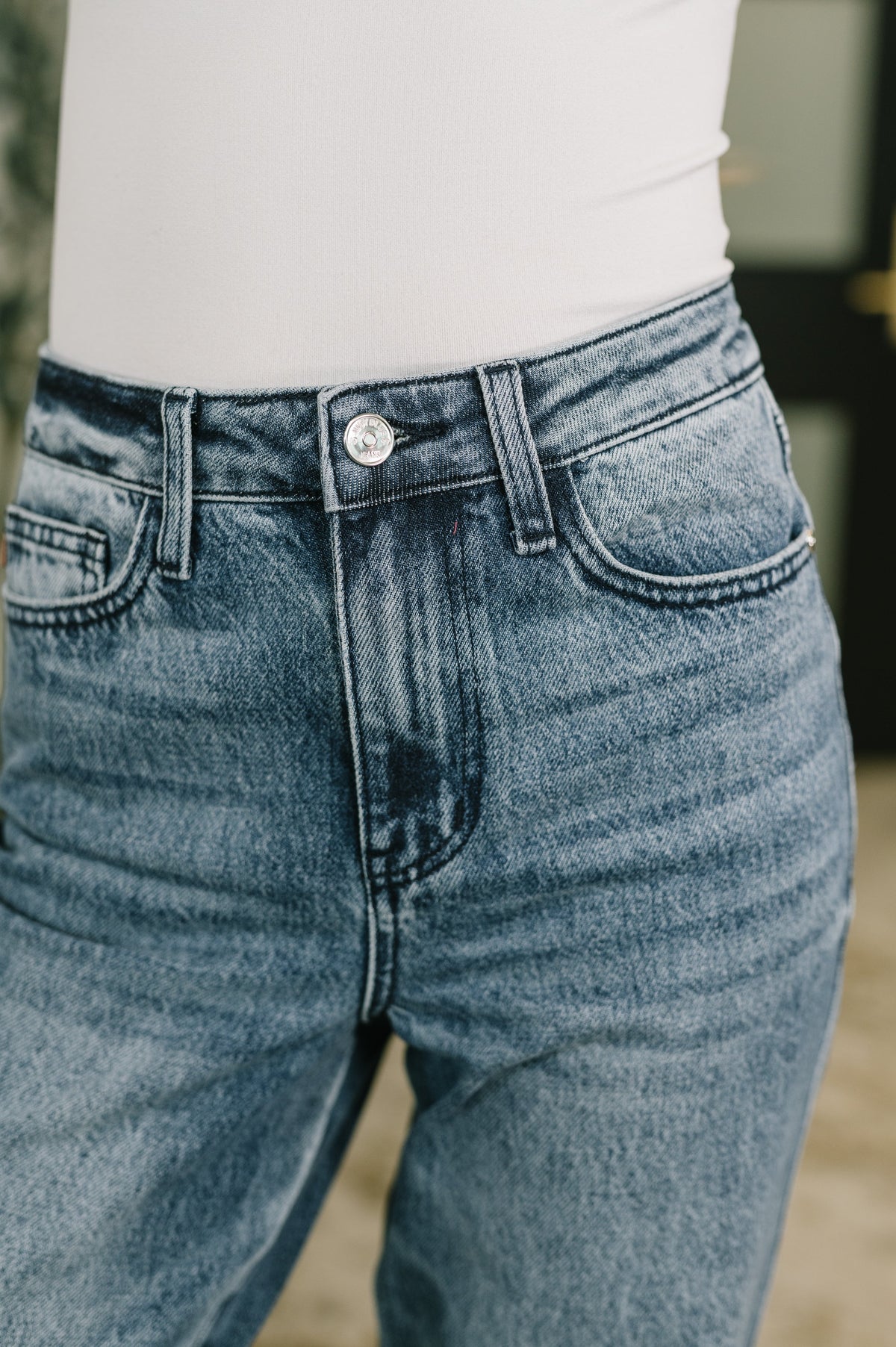 High Waist Straight Jean - Everyday Indigo