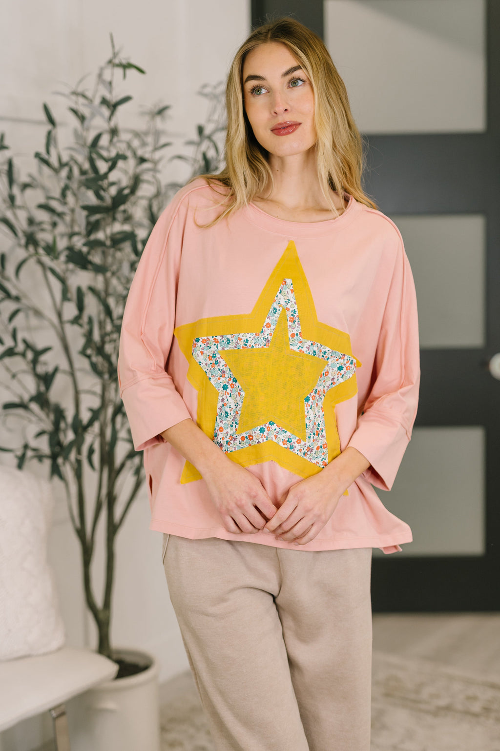 The Bold & Bright Patch Top