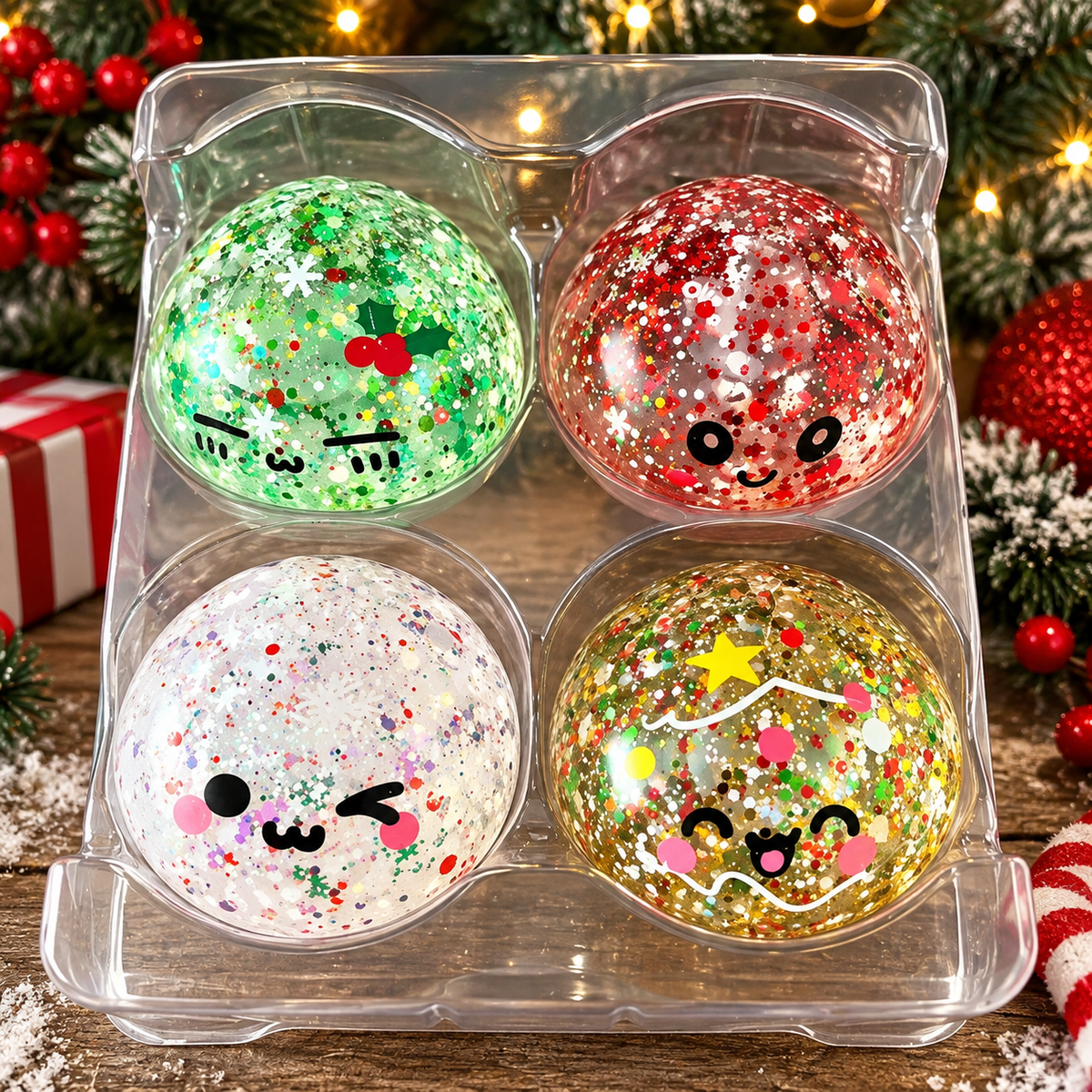 Christmas Mini Dumpling- 4 Pack