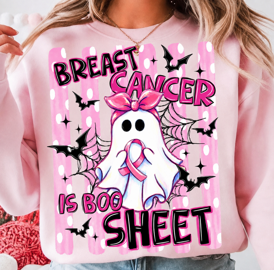 Breast Cancer is Boo Sheet Sweatshirt