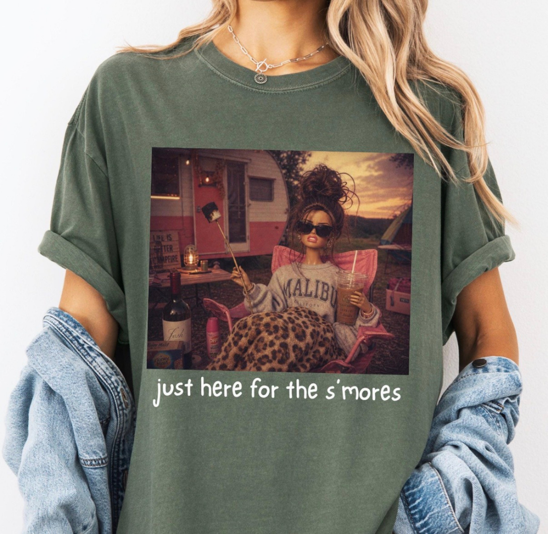 Just Here for the S'mores Tee