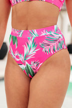 The Barbados Tropical Print Swim Bottoms