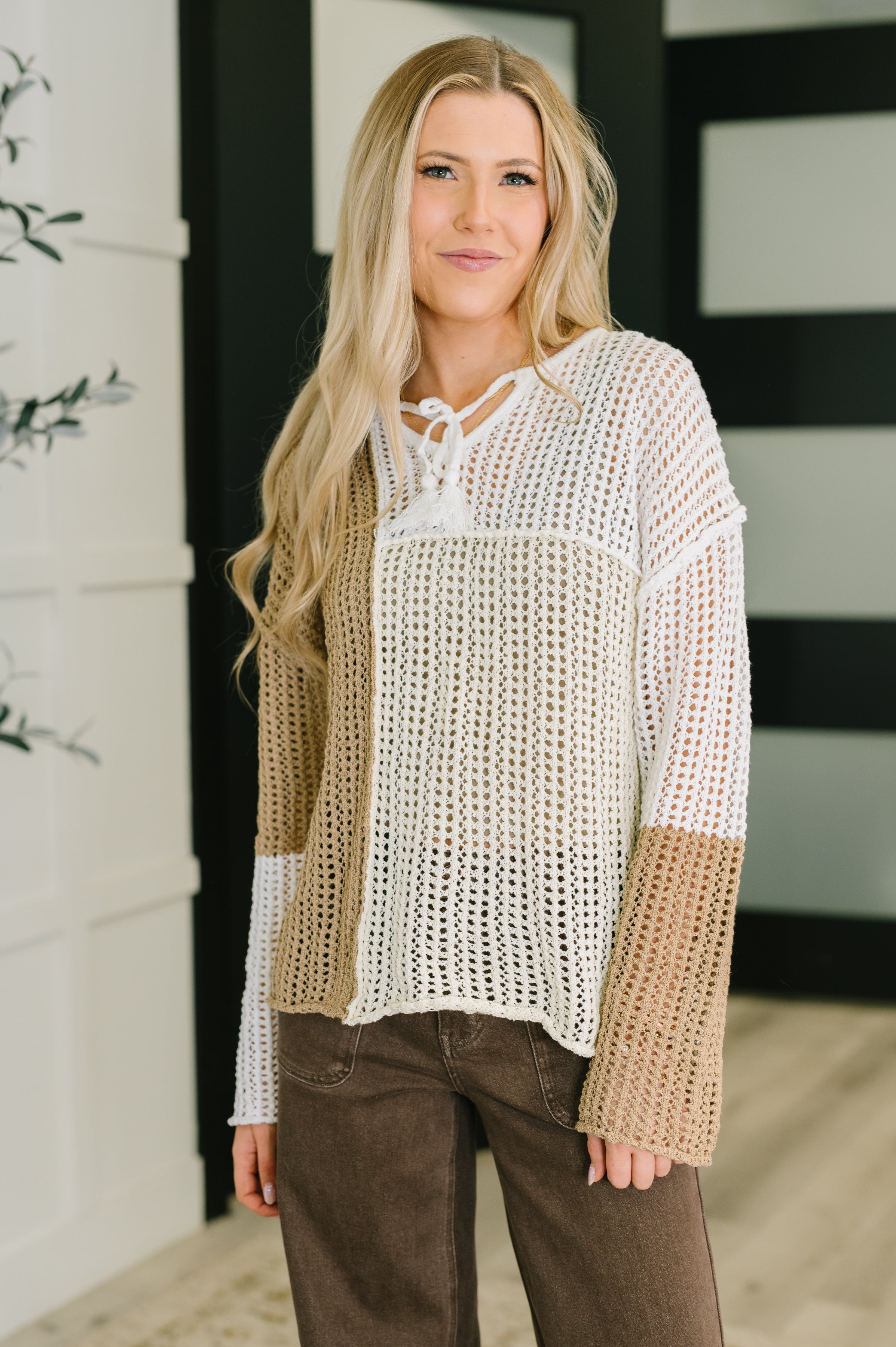 The Easy Street Loose Knit Sweater