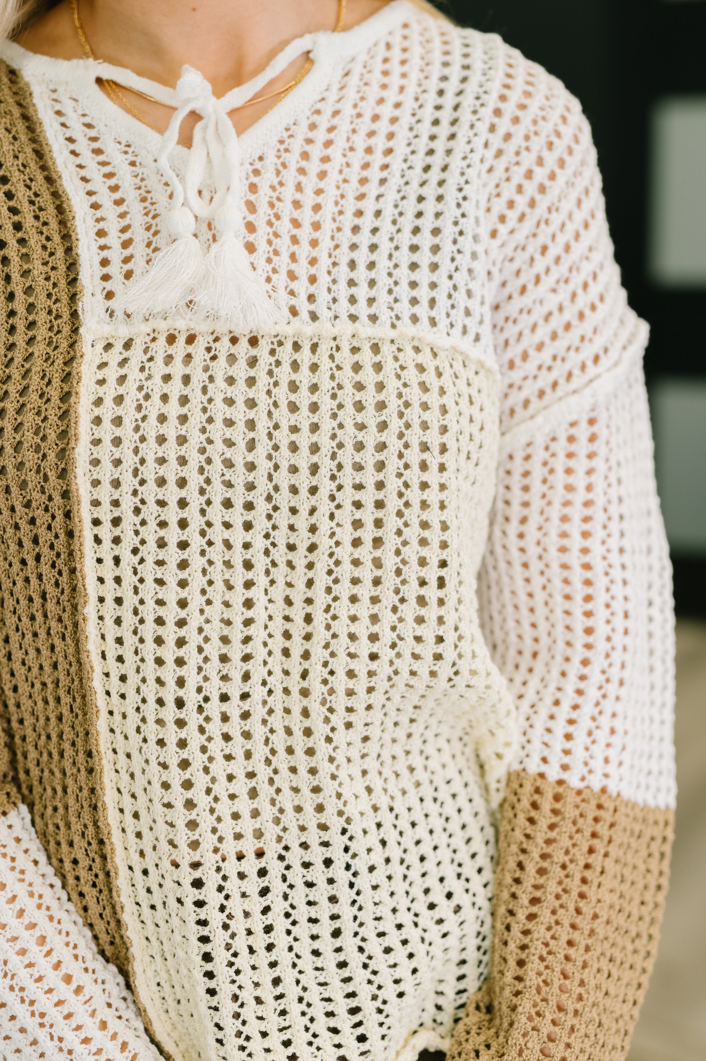 The Easy Street Loose Knit Sweater