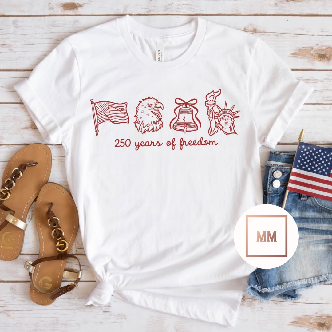 250 Years of Freedom Tee