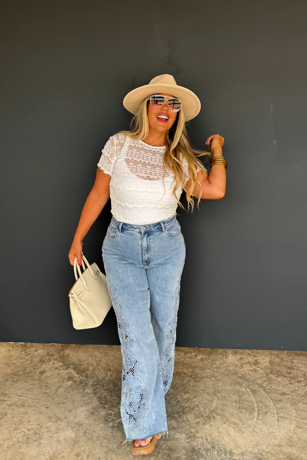 The Floral Charm Blakeley Jeans