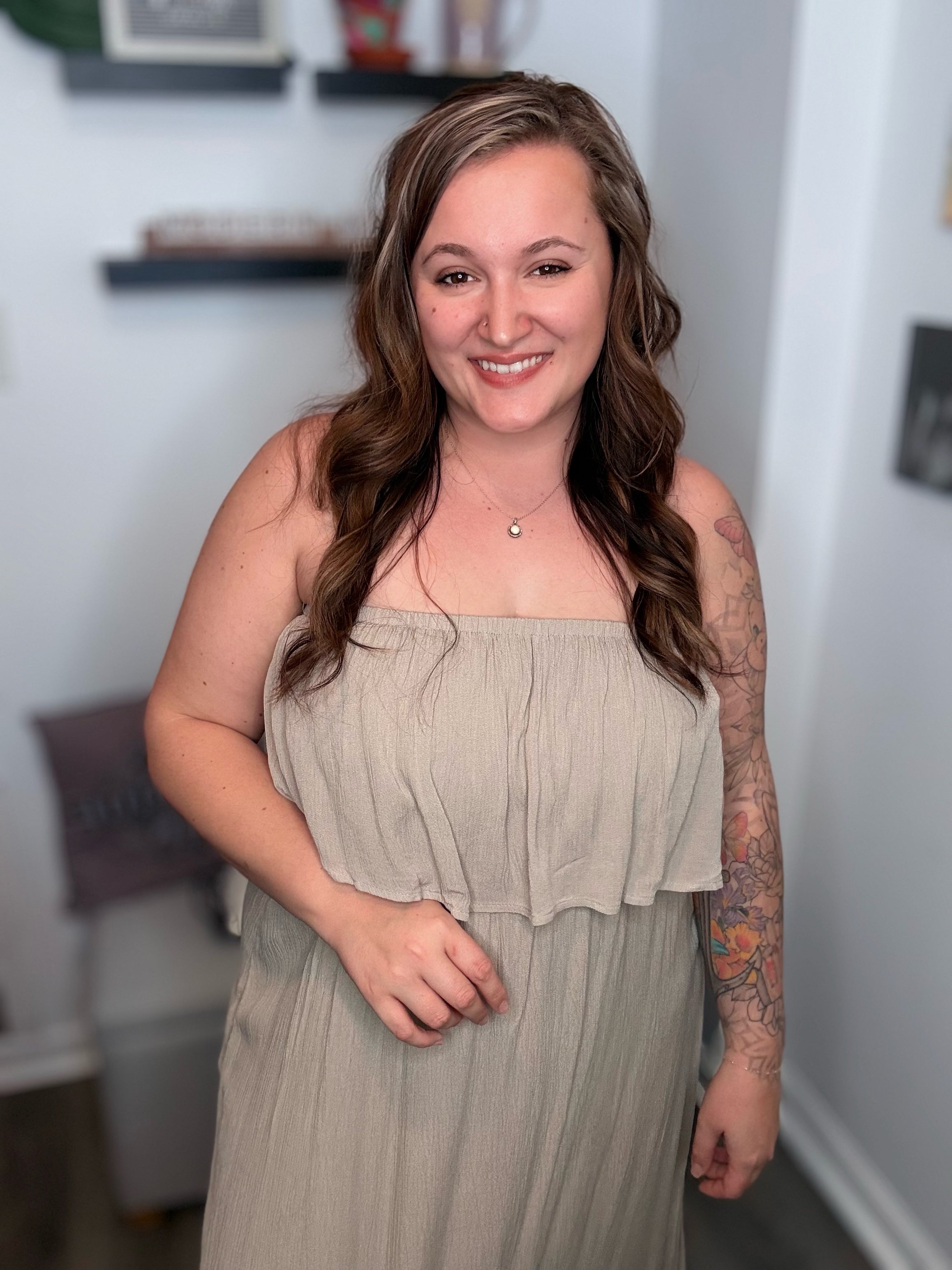 The All-Year Essential Maxi Dress- Ash Mocha