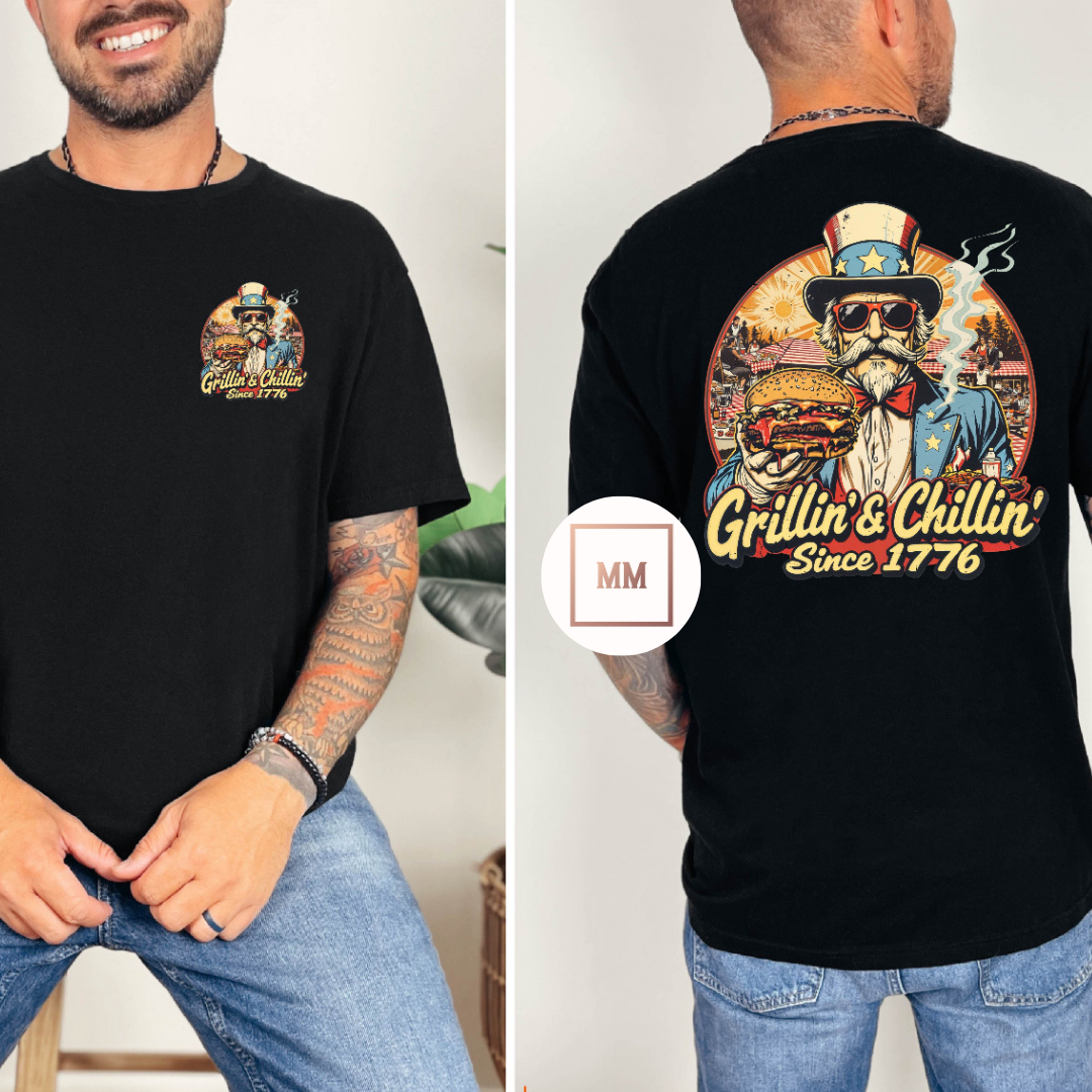 Grillin & Chillin Tee