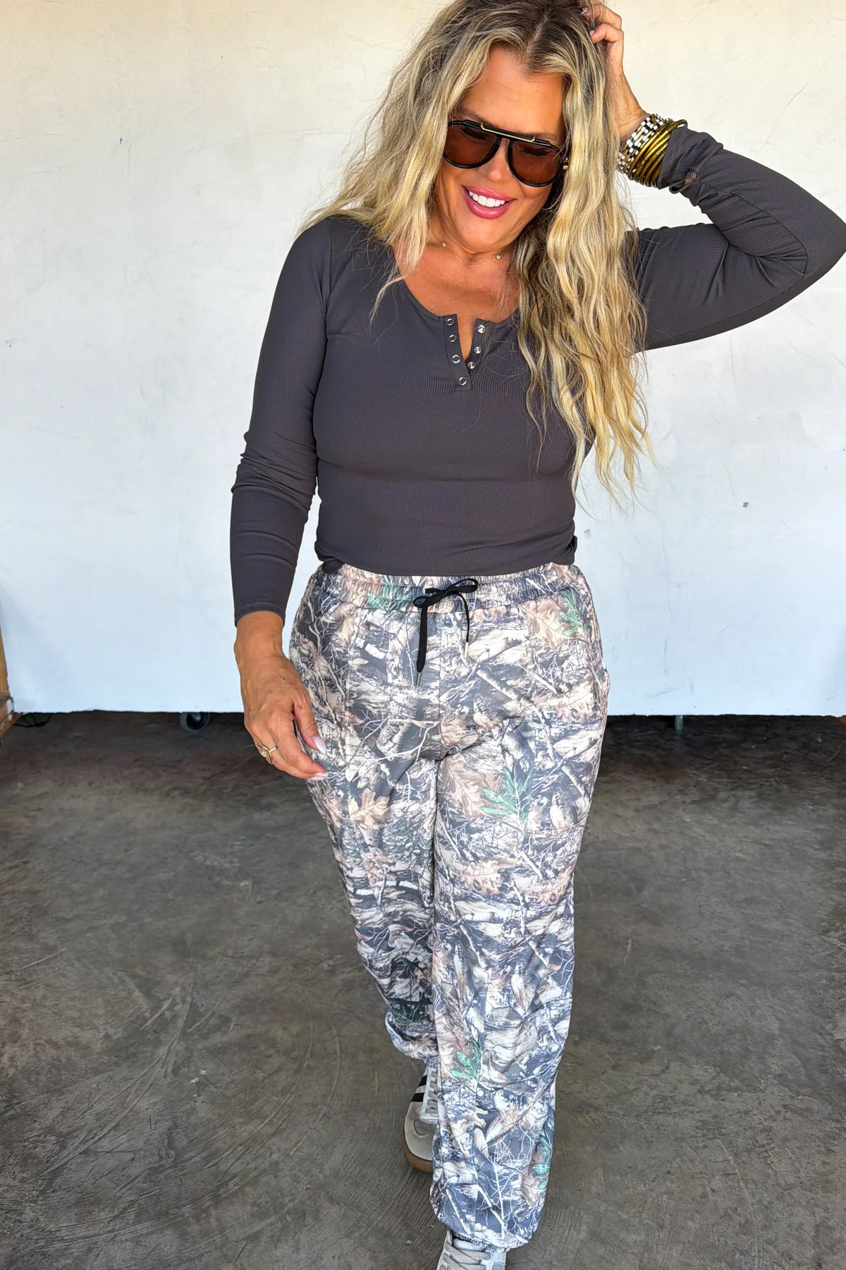 Outside Camo Joggers