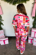 Christmas Morning Luxe PJ Set- Presents