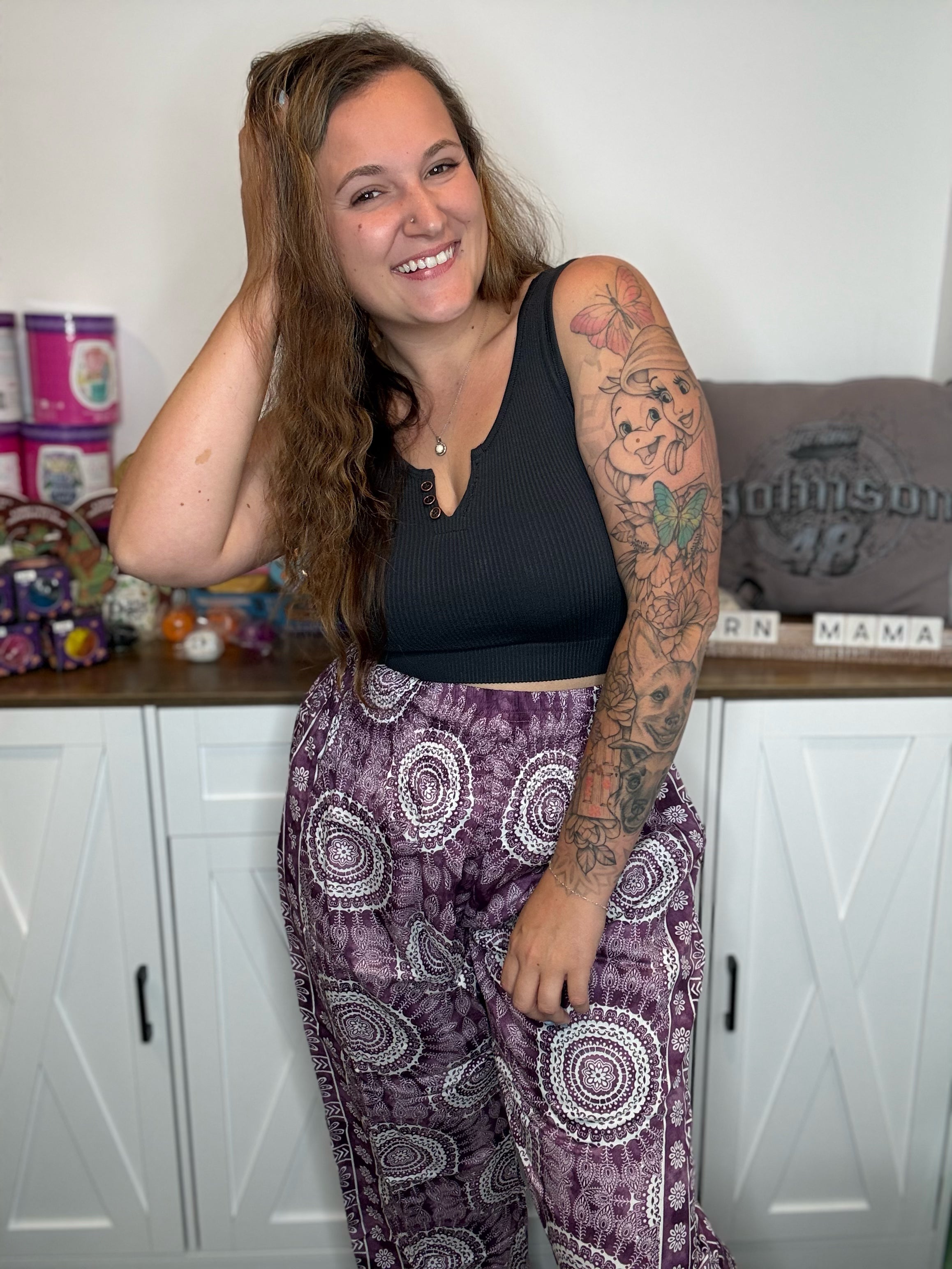 Amethyst Shores Harem Pants