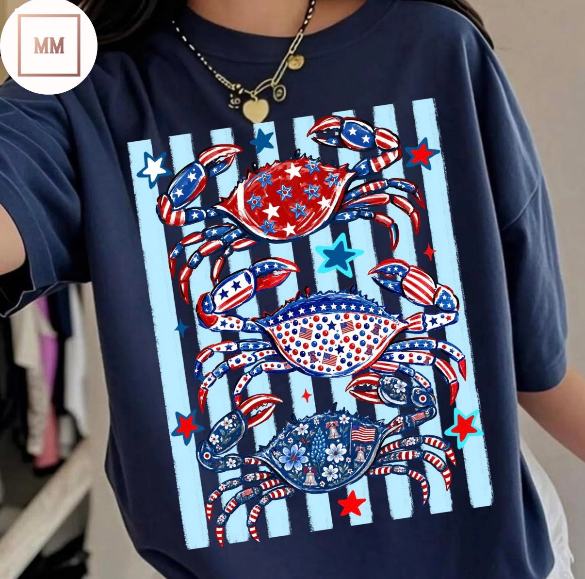 USA Crabs Tee