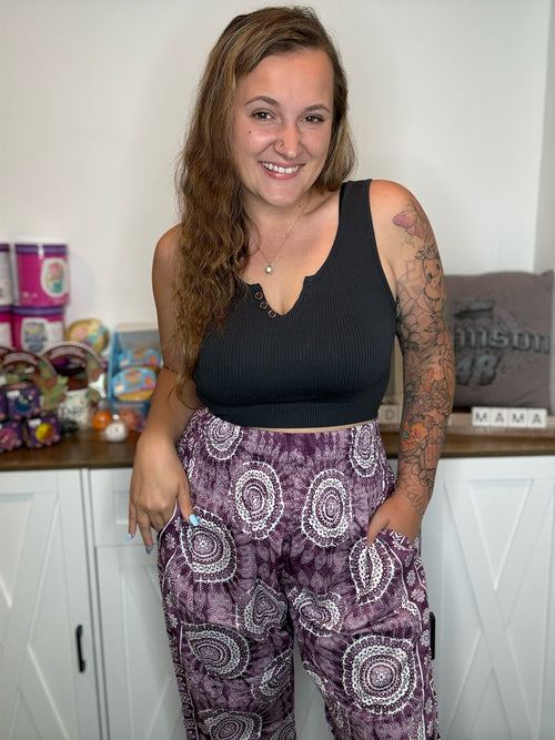 Amethyst Shores Harem Pants