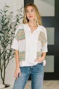 The Modern Edge Collared Top