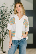 The Modern Edge Collared Top