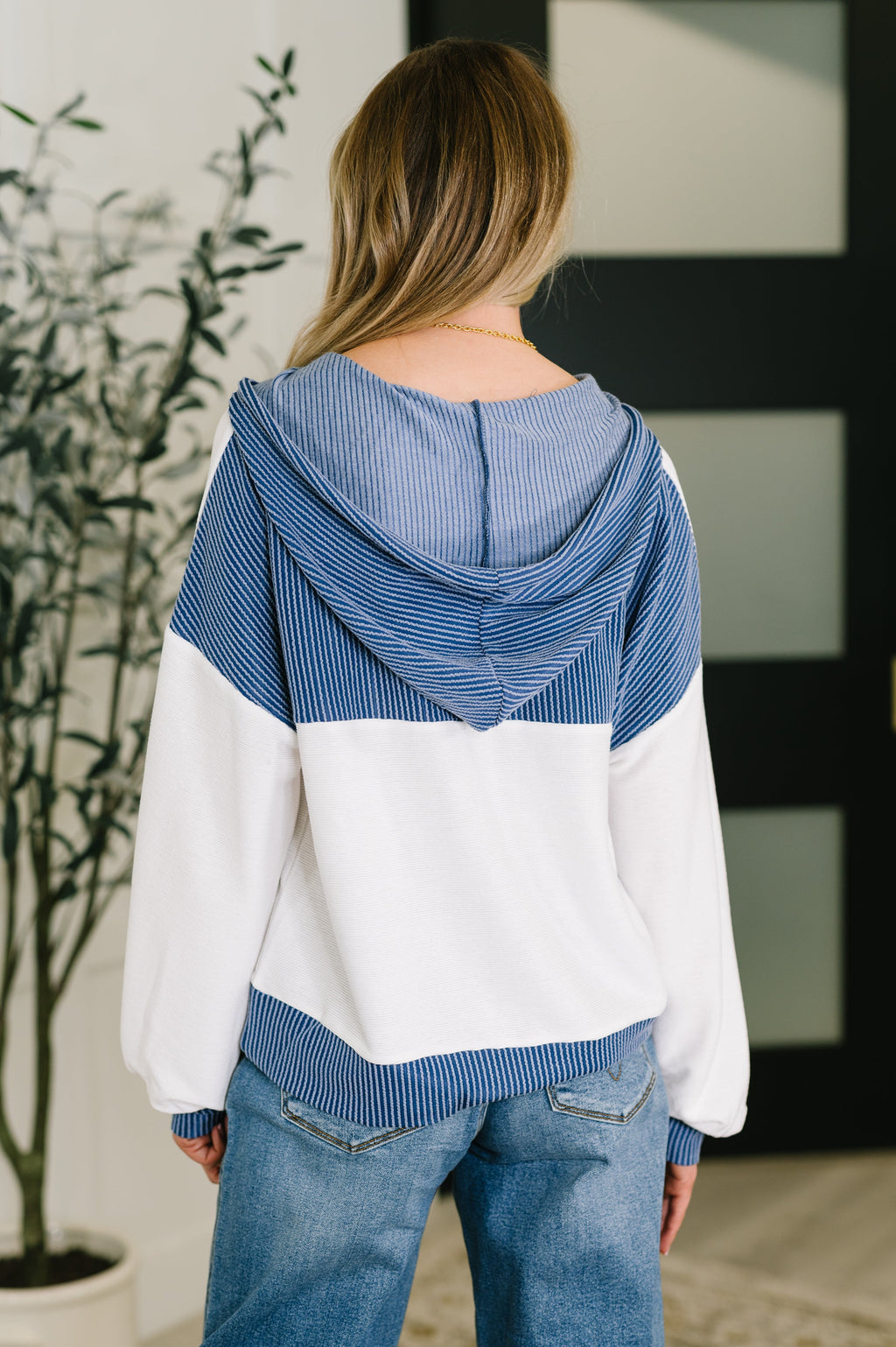 The Warm Welcome Hoodie- Blue