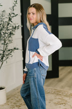 The Warm Welcome Hoodie- Blue