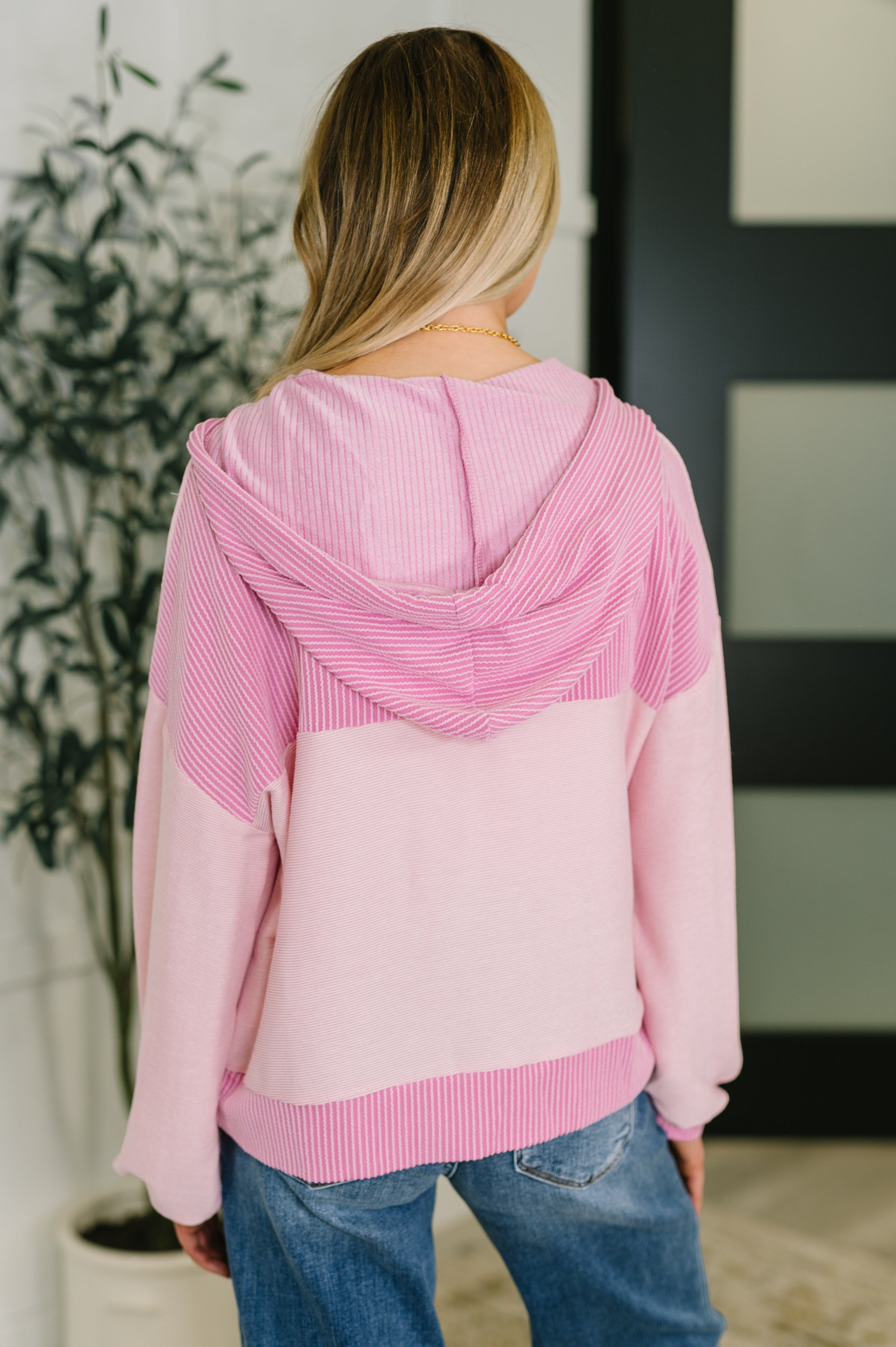 The Warm Welcome Hoodie- Pink