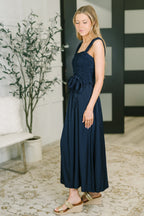 The Playful Statement Dress- Navy