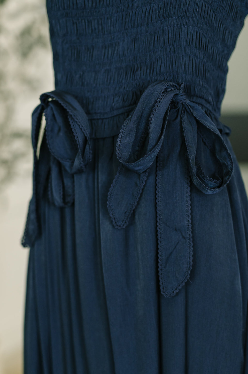 The Playful Statement Dress- Navy
